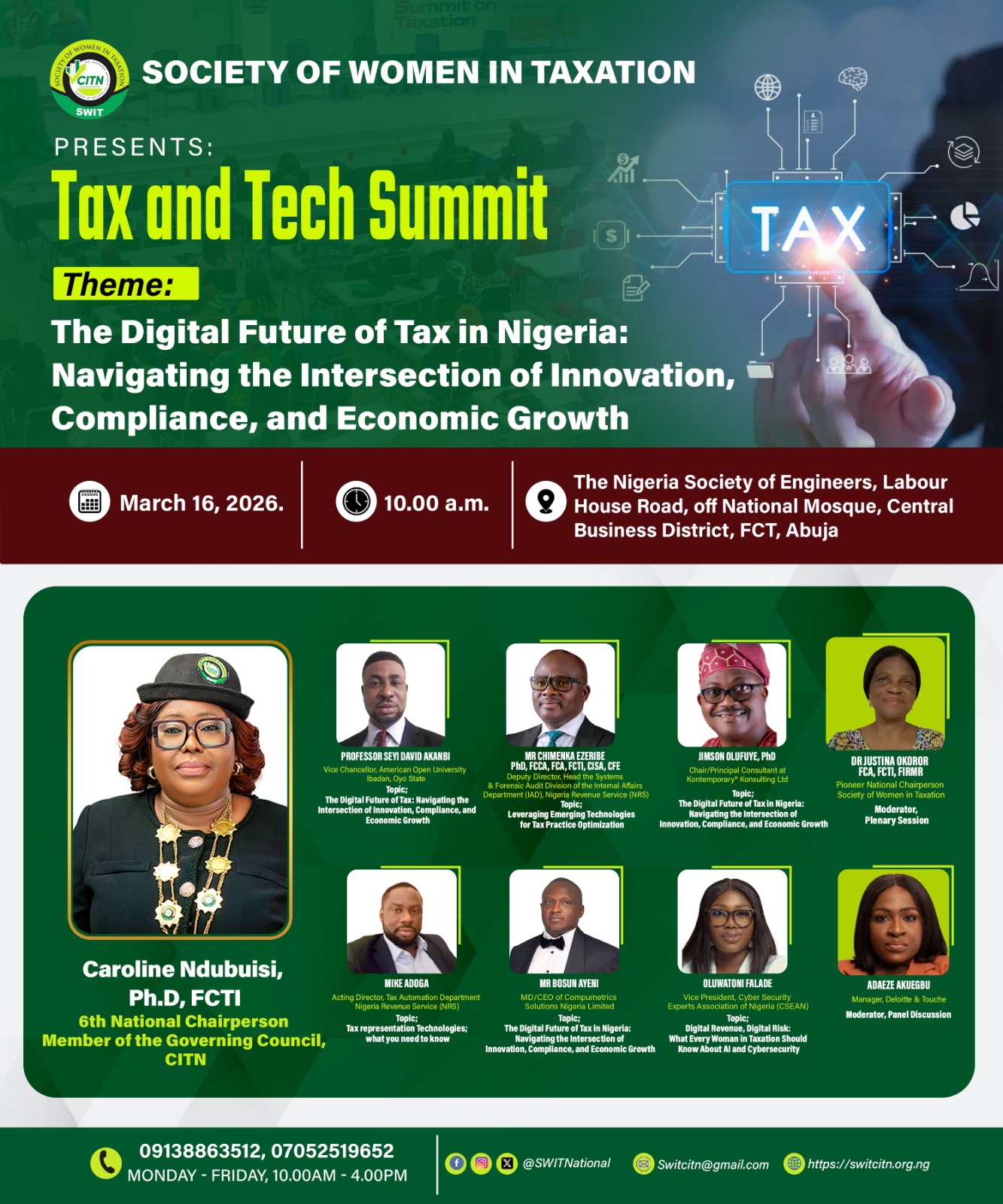 Swit Stat Rino Tax And Tech Summit 2026 - SWIT