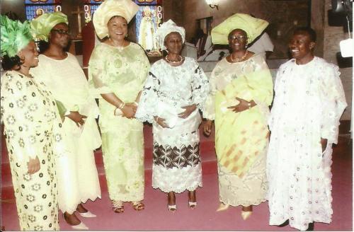 SWIT Members at Mrs. T. Oyekan 70th Birthday